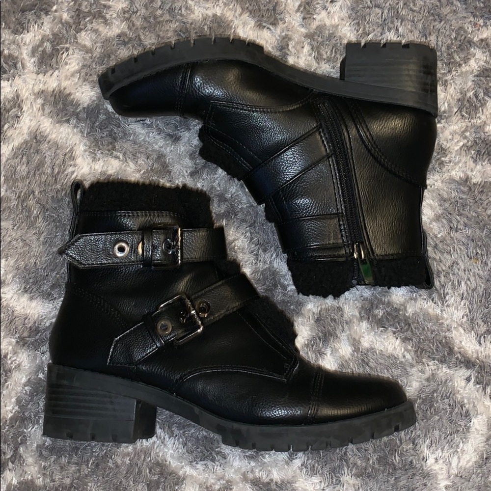 Black boots